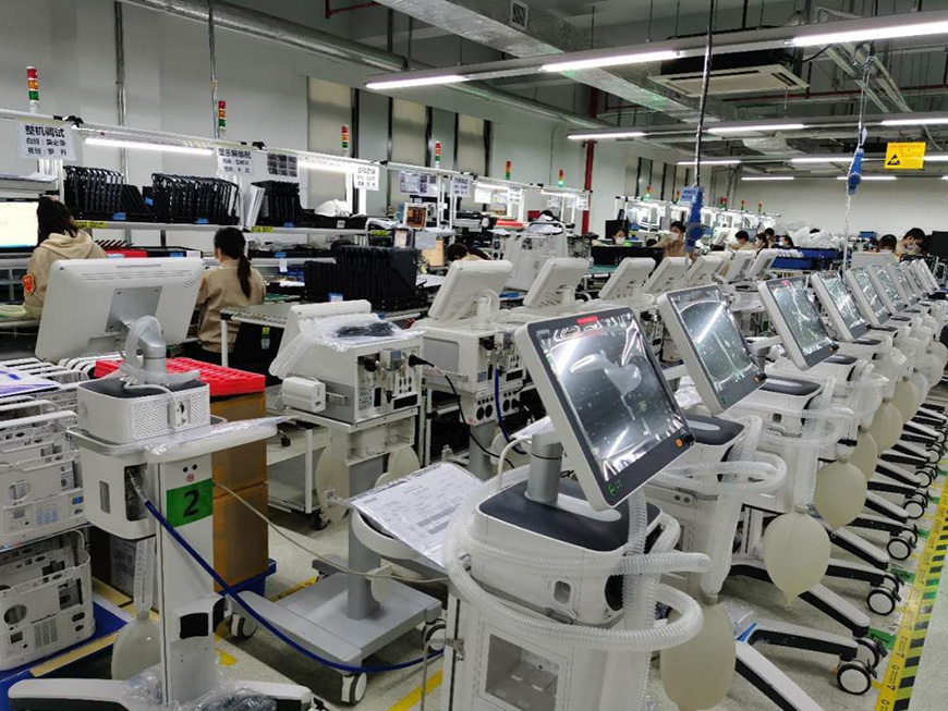 呼吸機生產線-星拓行業(yè)資訊